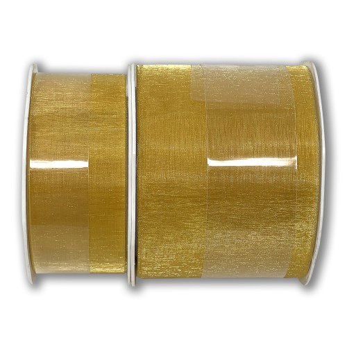 Gold Voile Ribbon